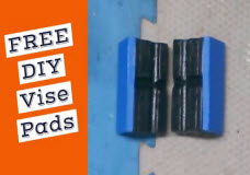 How to make Vise Pads, Vise Jaws, or Vice Pads DIY at home for